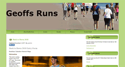 Desktop Screenshot of geoffsruns.com